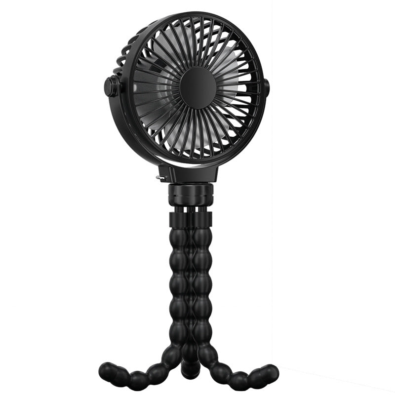 Mini USB Rechargeable Octopus Clip Fan