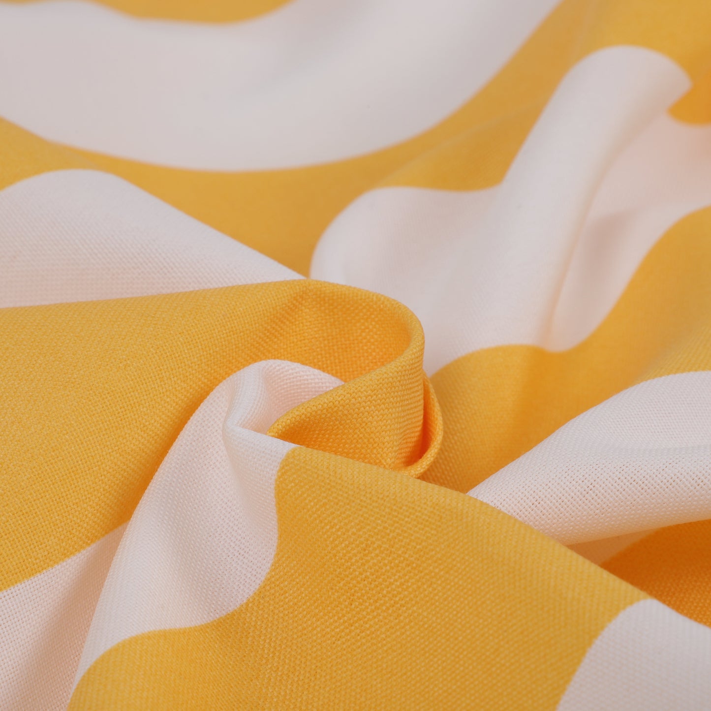 2 Pack Outdoor Throw Pillows in Yellow/White