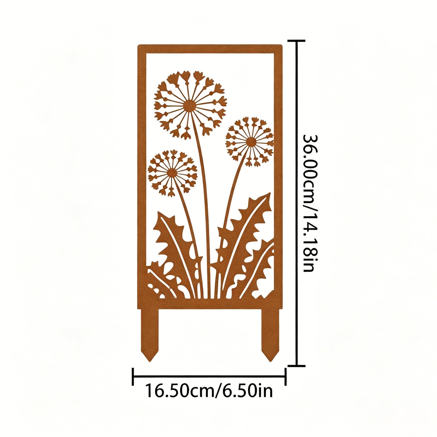 Hollow Fern Metal Garden Decoration