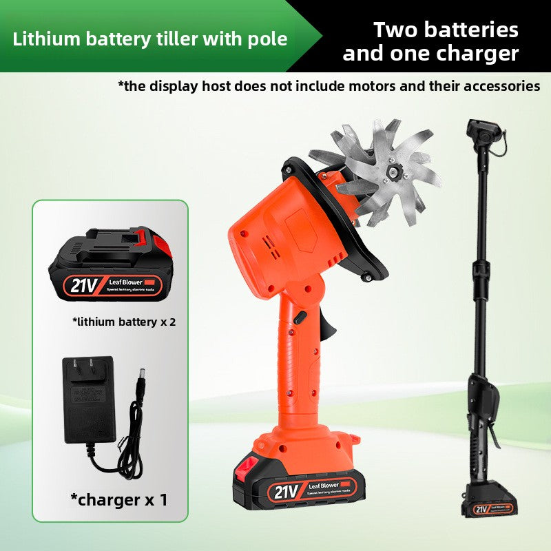 Handheld Electric Garden Tiller and Weeder