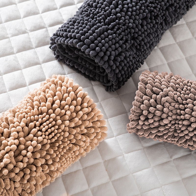 Kasentex Soft Absorbent Bath Rug - Plush Non-Slip Bathroom Mat