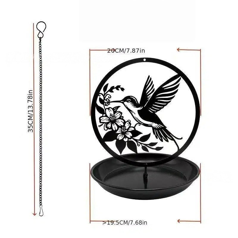 Decorative Metal Bird Feeder