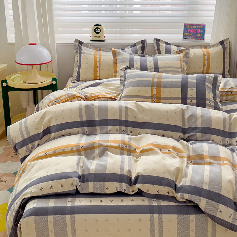 Pure cotton bed set of four pieces