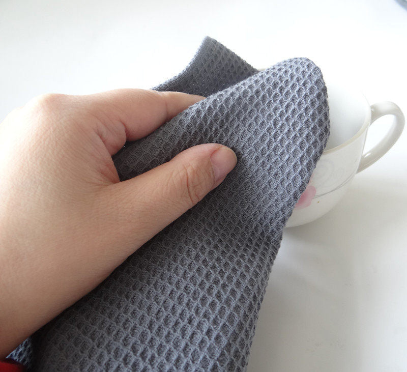 Pure Cotton Waffle Weave Tea Towel