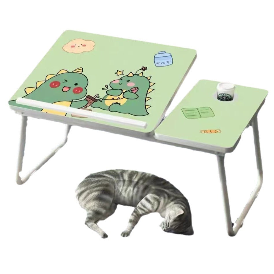 Adjustable Laptop Desk with Cup Holder