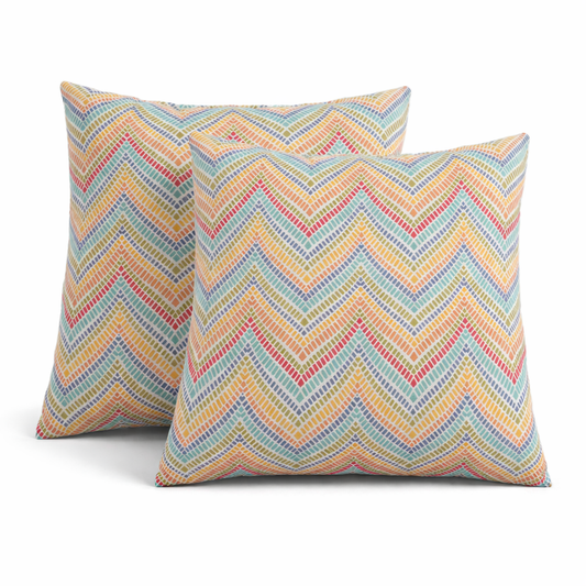 2 Pack Outdoor Throw Pillows