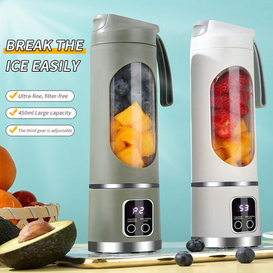 Portable charging juice cup