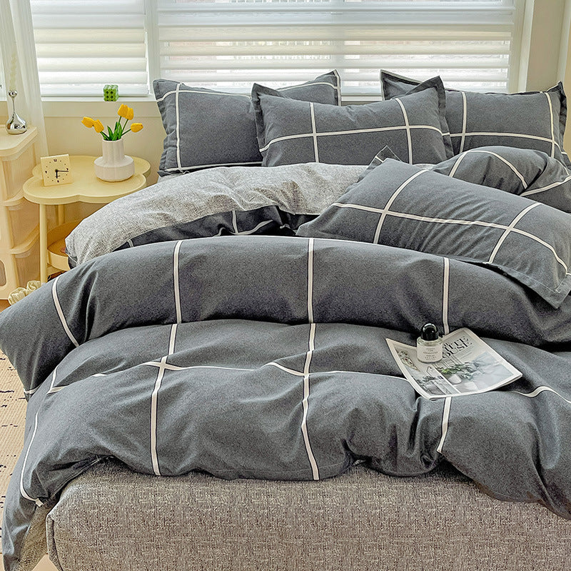 Pure cotton bed set of four pieces