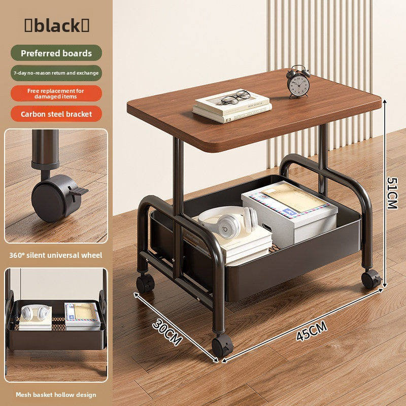 Movable Multi-Tier Storage Cart with Wheels