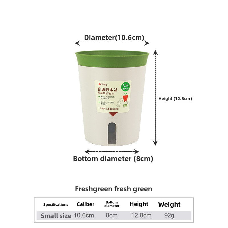 plastic flower pot