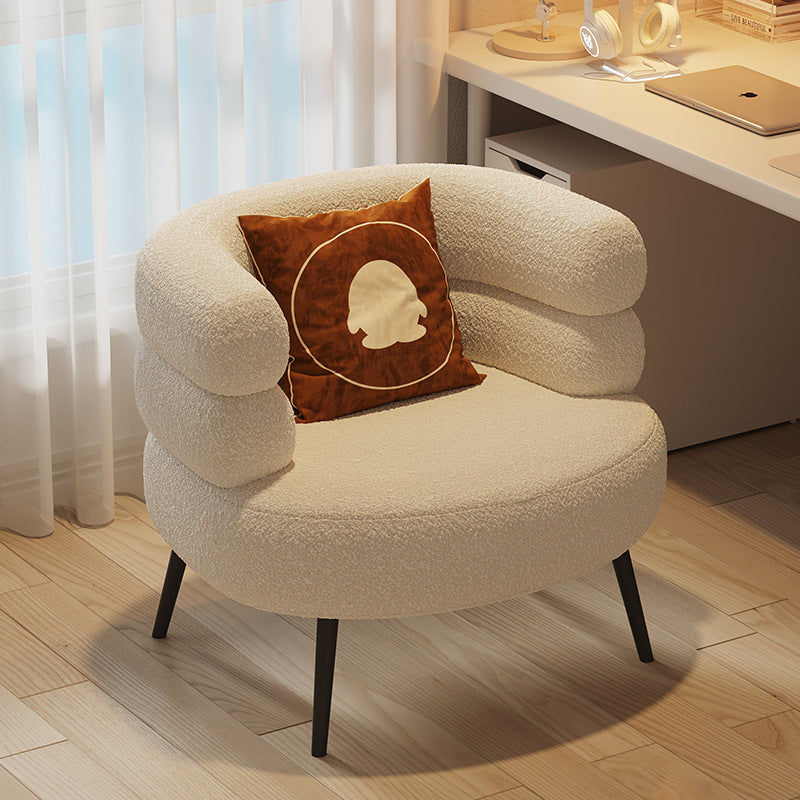 Nordic Velvet Single Sofa Chair