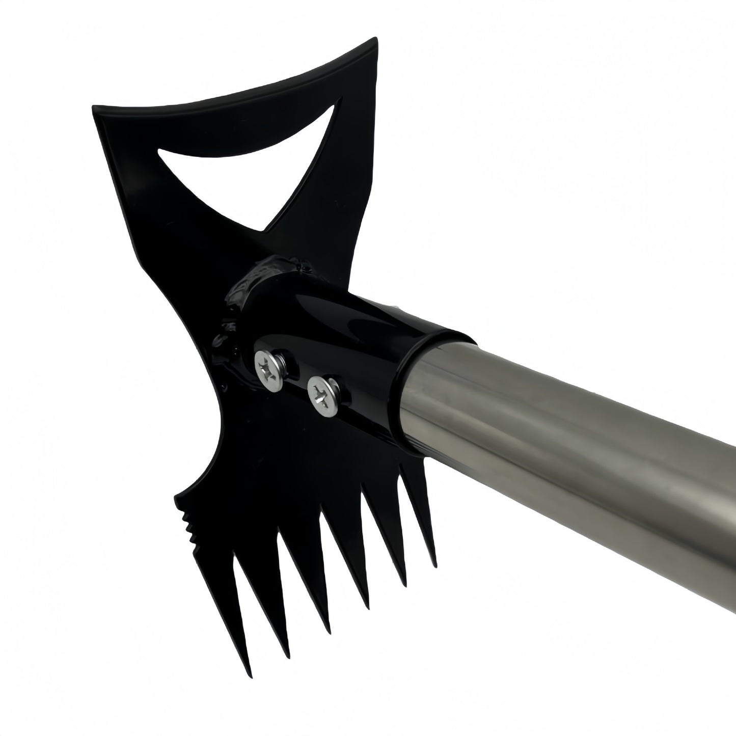 All-Steel Dual-Purpose Hoe, Weeding Shovel, Household Garden Pointed Rake, Dual-Purpose Small Hoe, Multi-Functional Hoe