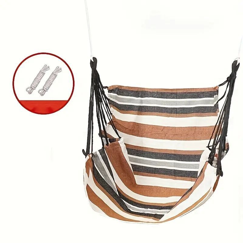Hanging Chair with Pillows