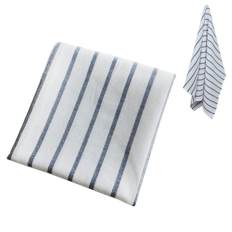 Mediterranean Blue Cotton Kitchen Towel