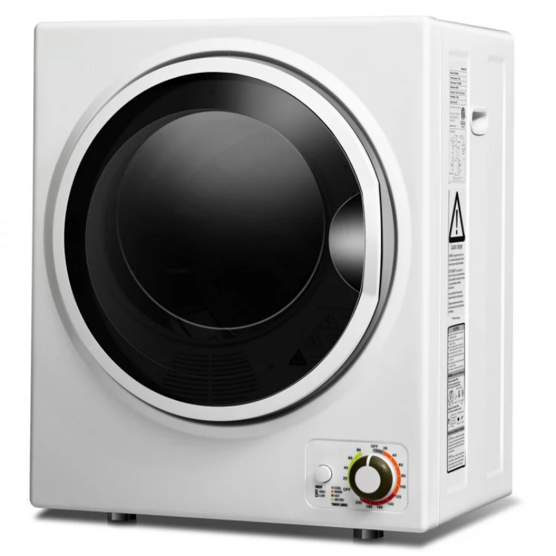 Laundry Room Bundle: Wooden Cabinet Wall-Mounted Bathroom Storage Clothe Dryer Laundry Basket