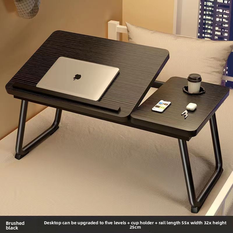 Adjustable Laptop Desk with Cup Holder