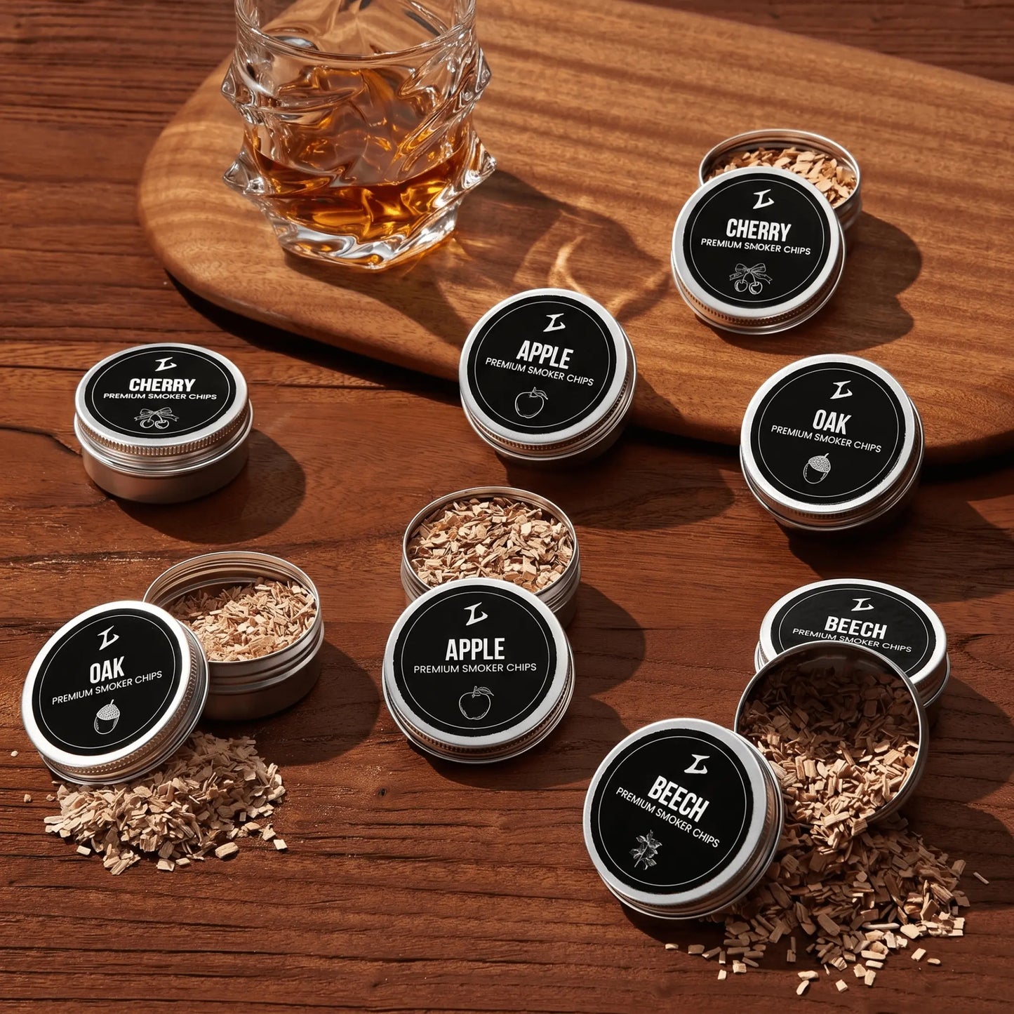 Tsuki Smoker Kit For Whisky & Cocktail (Storm Bundle)