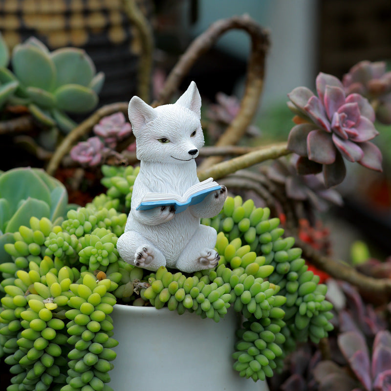 Nine-Tailed Fox Resin Desktop Decoration