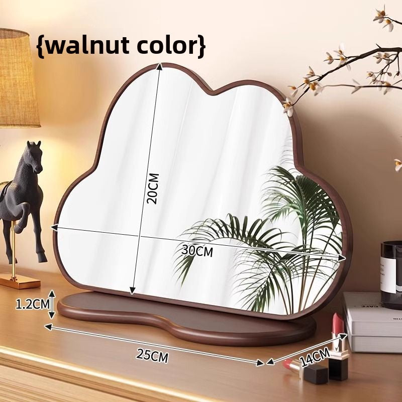 Cloud-shaped Makeup Mirror Dressing Table
