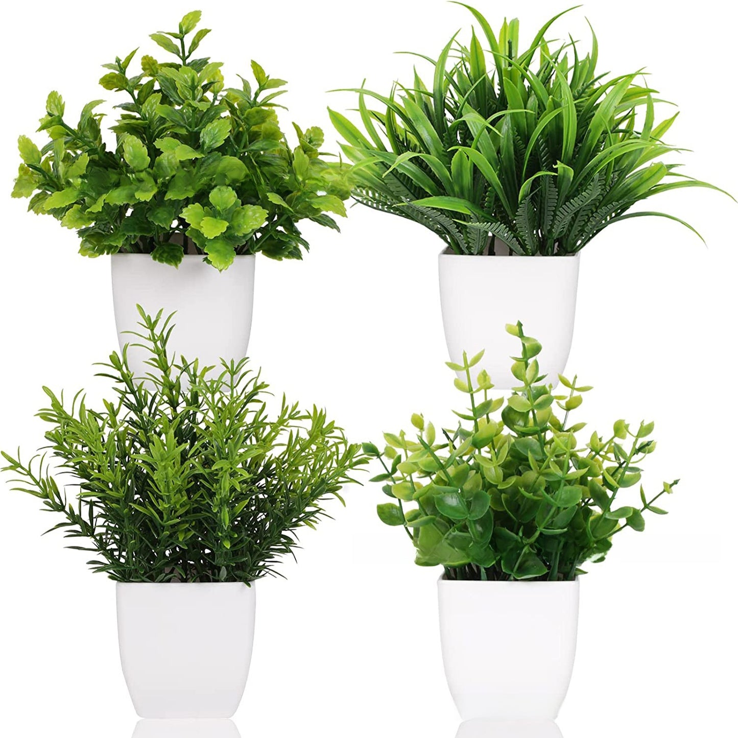 Simulated Plastic Potted Plants for Decoration