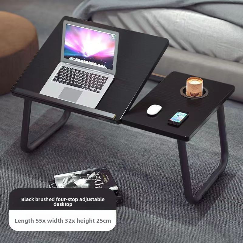 Adjustable Laptop Desk with Cup Holder
