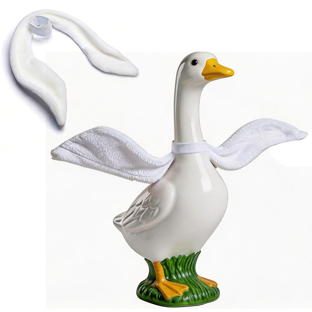 Porch goose wing decoration