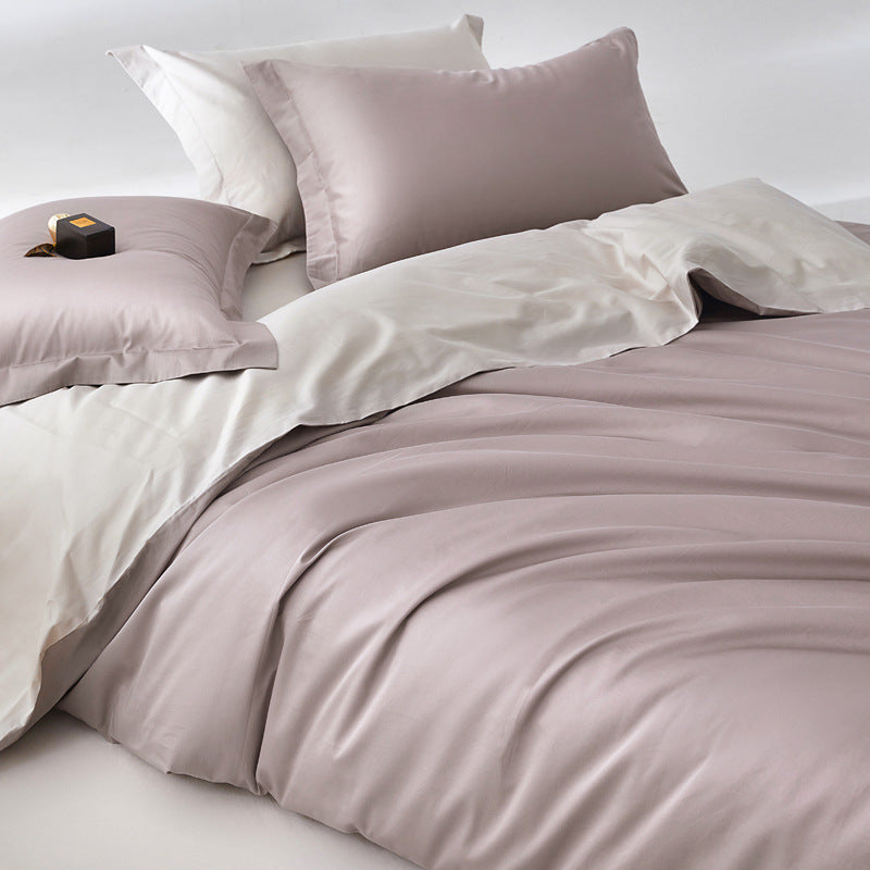 Luxury 60-count Satin Long-staple Cotton Bedding Set
