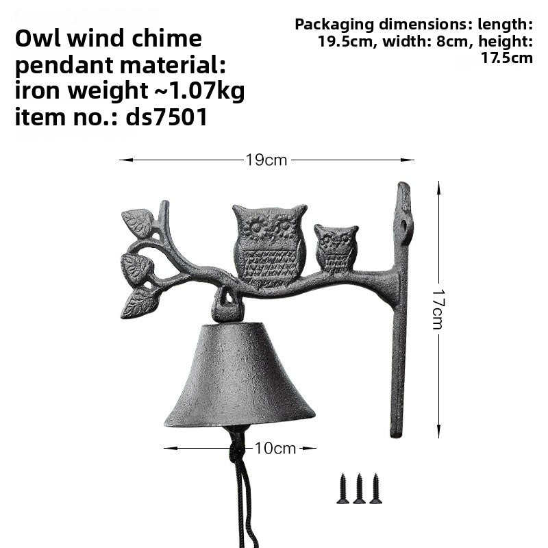 Vintage Cast Iron Garden Bell
