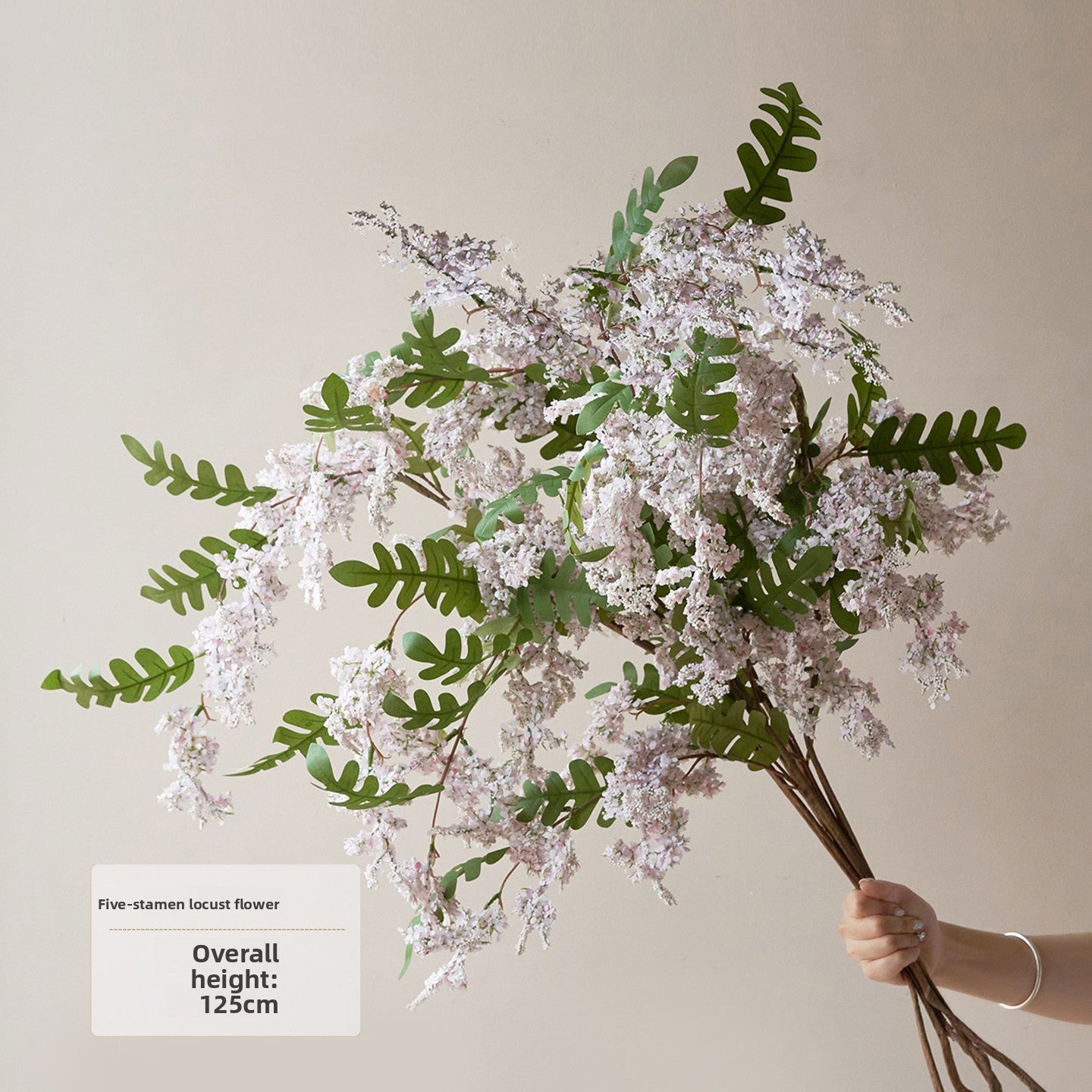 Ceramic Vase with Artificial Flowers