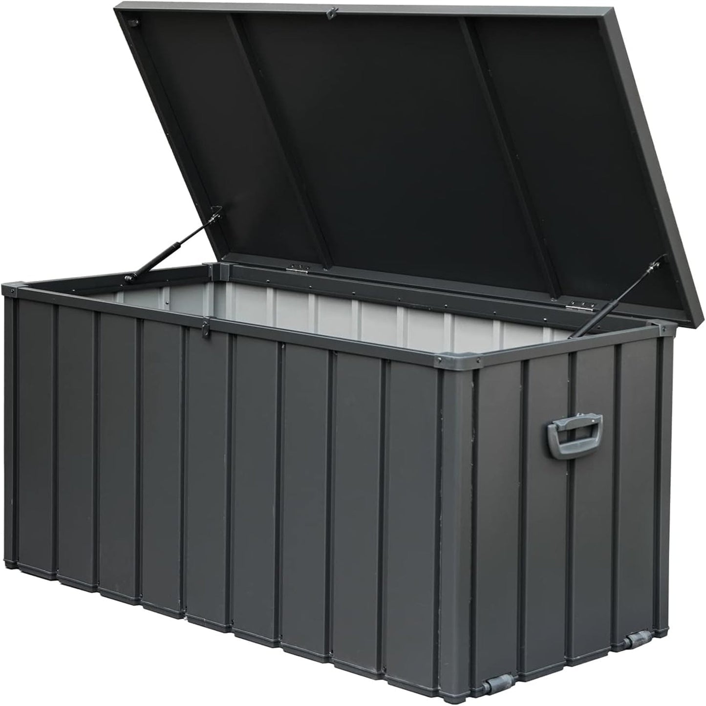 160 Gallon Outdoor Storage Deck Box Waterproof, Large Patio Storage Bin