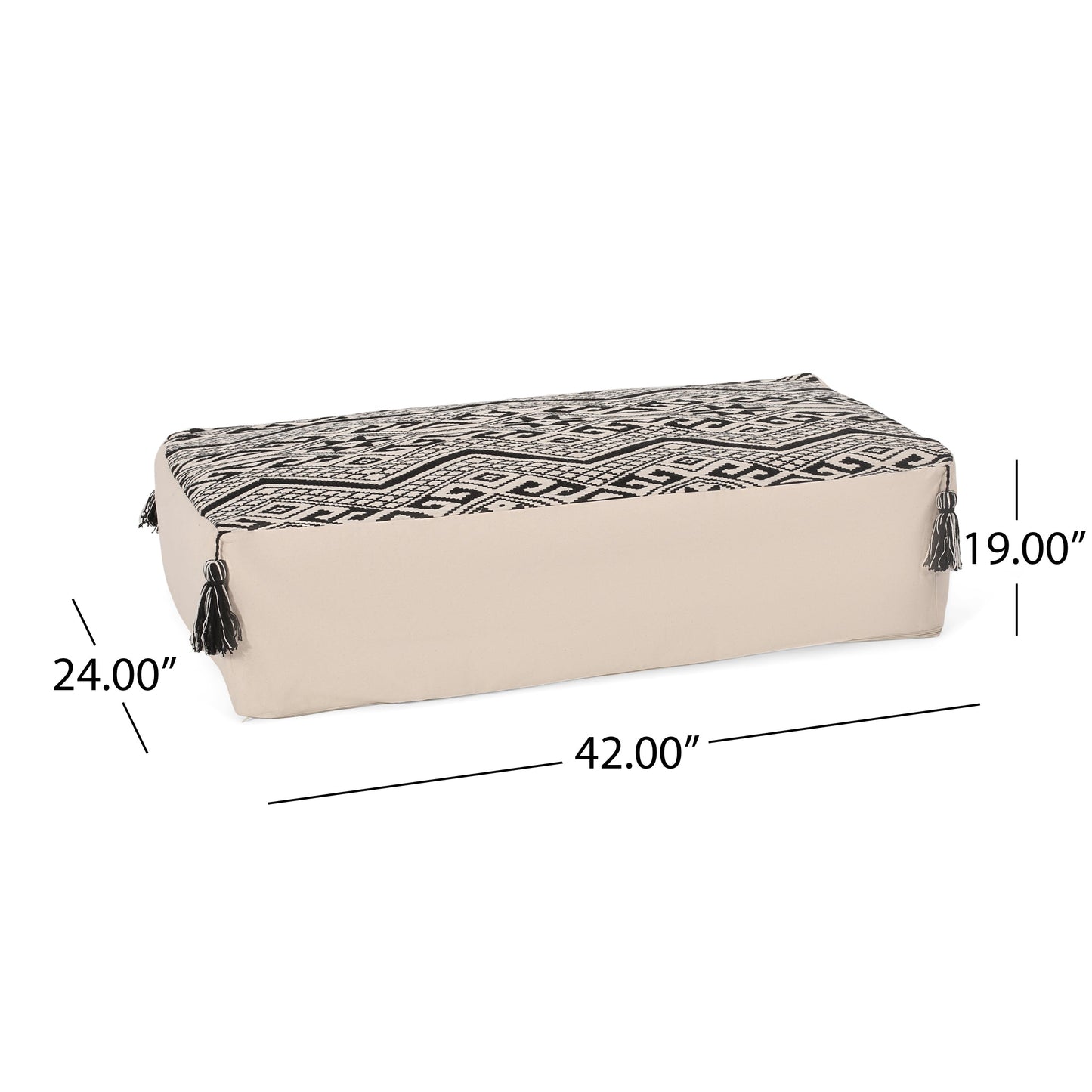 Kiki Rectangular Pouf