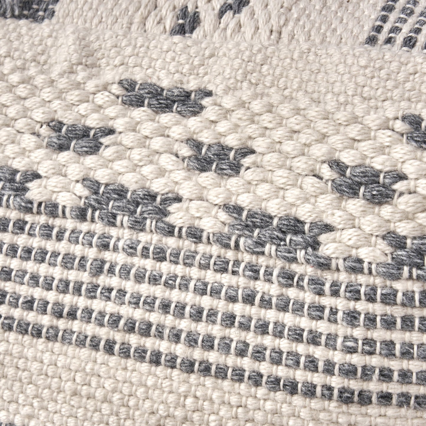 Karim Faux Yarn Large Pouf