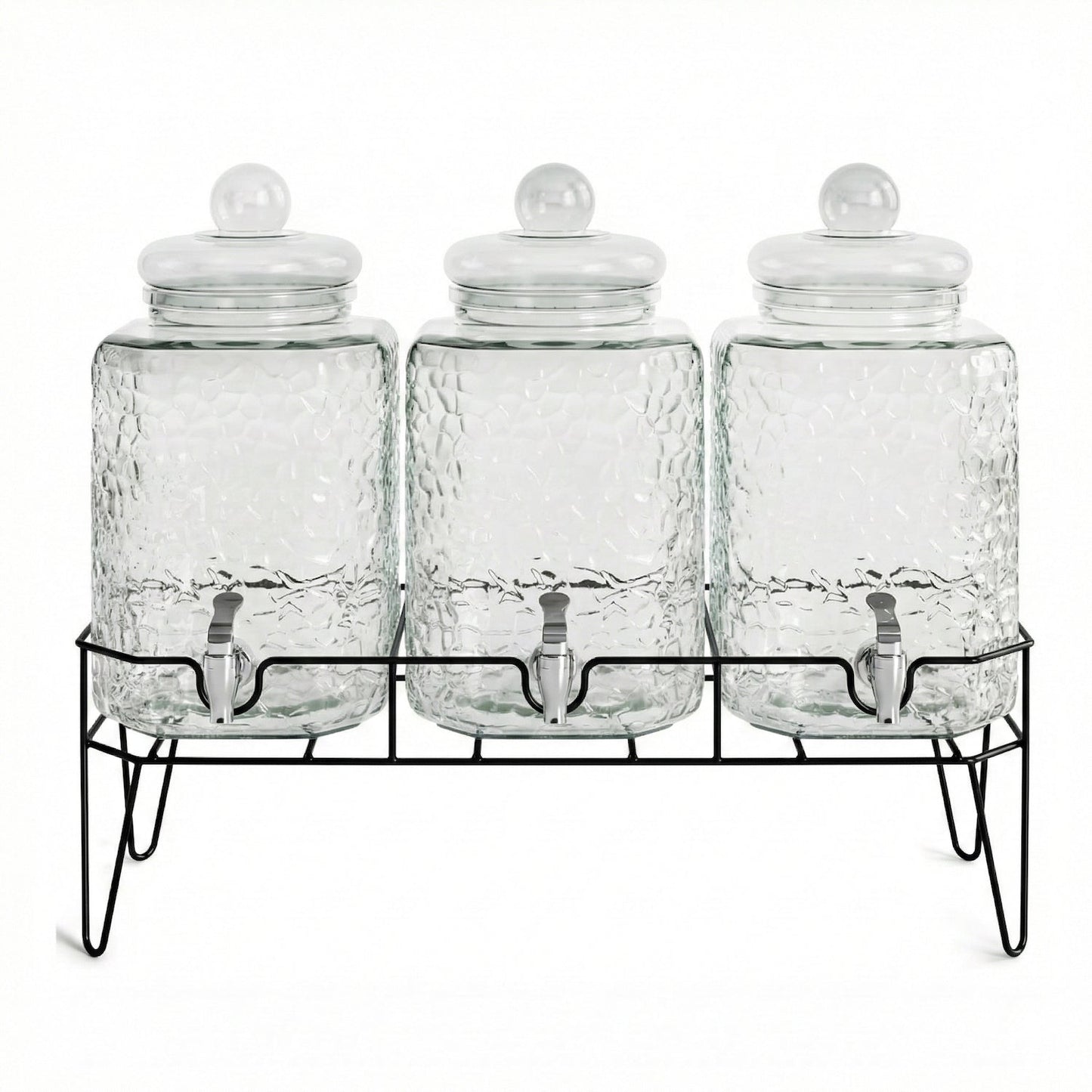 Hamburg Triple Dispenser Set 1.5 GAL Each