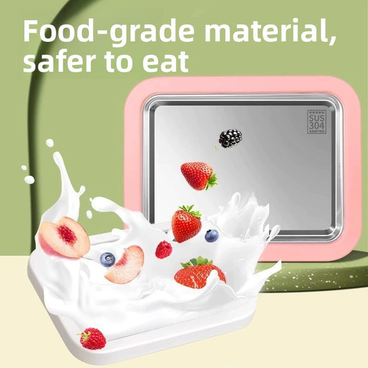 Stainless Steel Yogurt and Ice Cream Maker