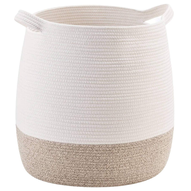 Japanese Style Cotton Rope Woven Storage Basket