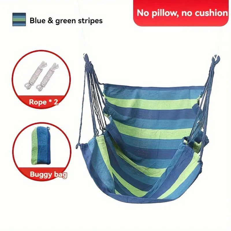 Hanging Chair with Pillows