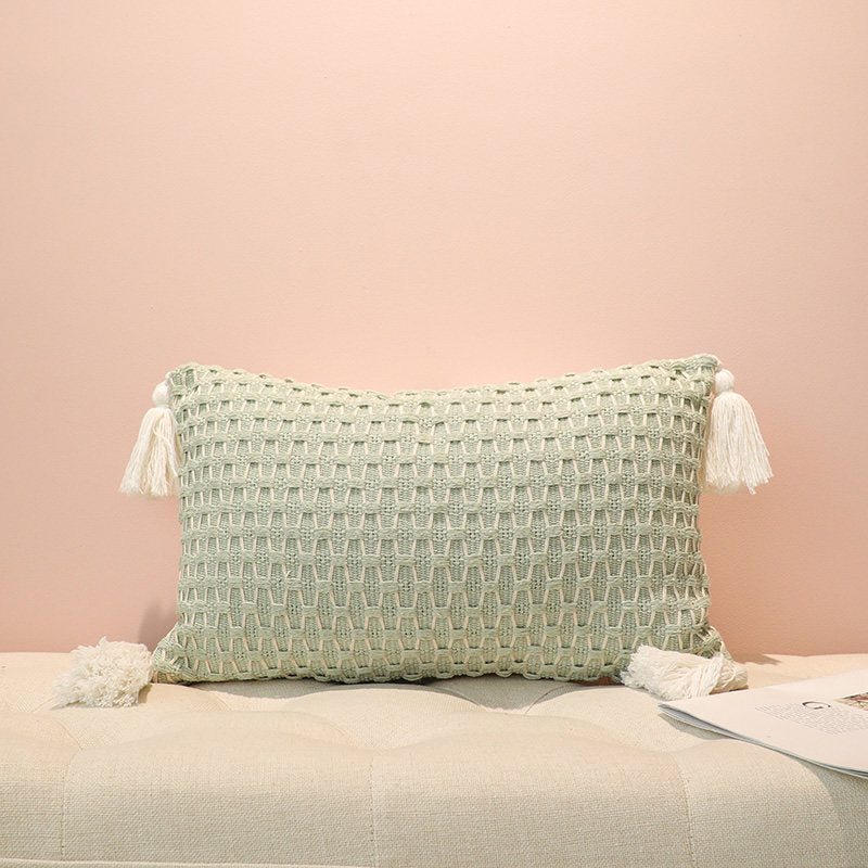 Minimalist Wabi-Sabi Style Decorative Throw Pillow