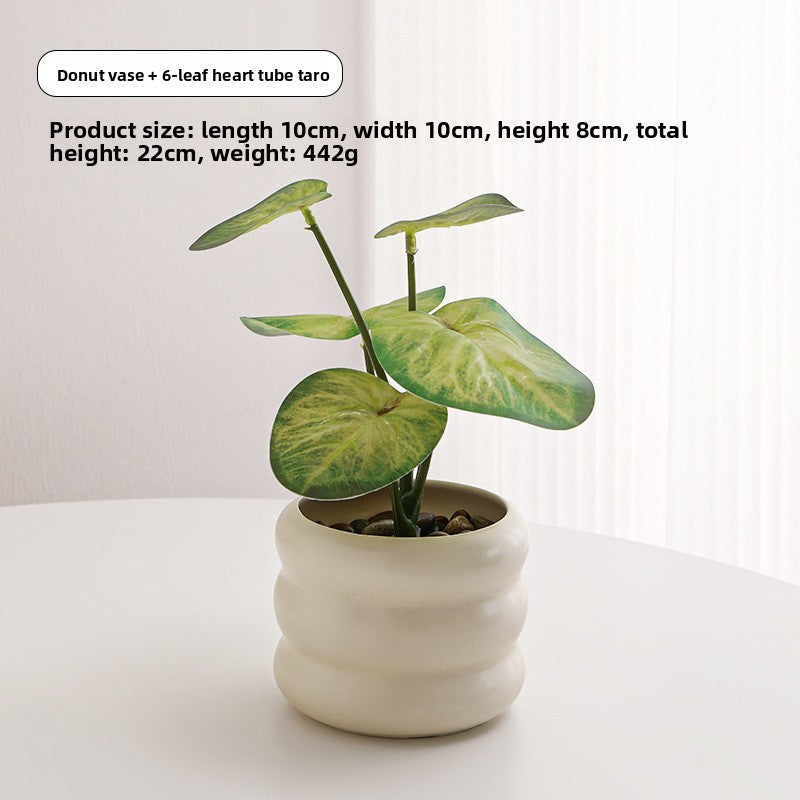 Small pot plant ornaments