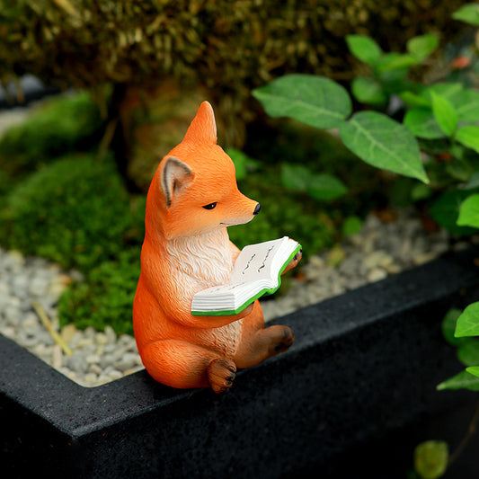 Nine-Tailed Fox Resin Desktop Decoration