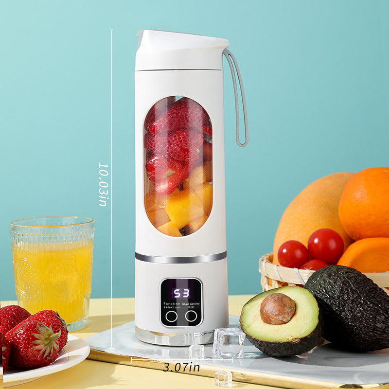 Portable charging juice cup