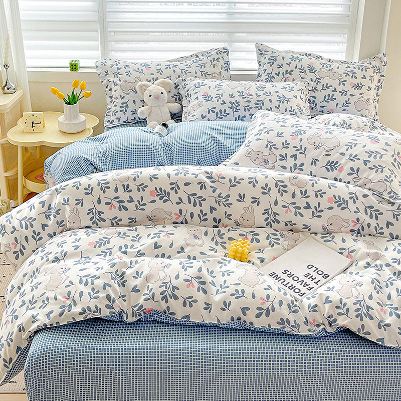 Pure cotton bed set of four pieces