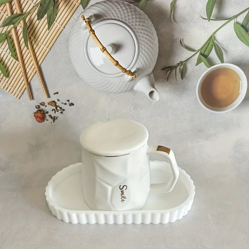 2pcs Bathroom Vanity Tray, 19.81cm And 29.97cm Marble Pattern Bathroom Trays For Counter, Perfume Key Trinket Ring Tray, Countertop Vanity Tray For Kitchen