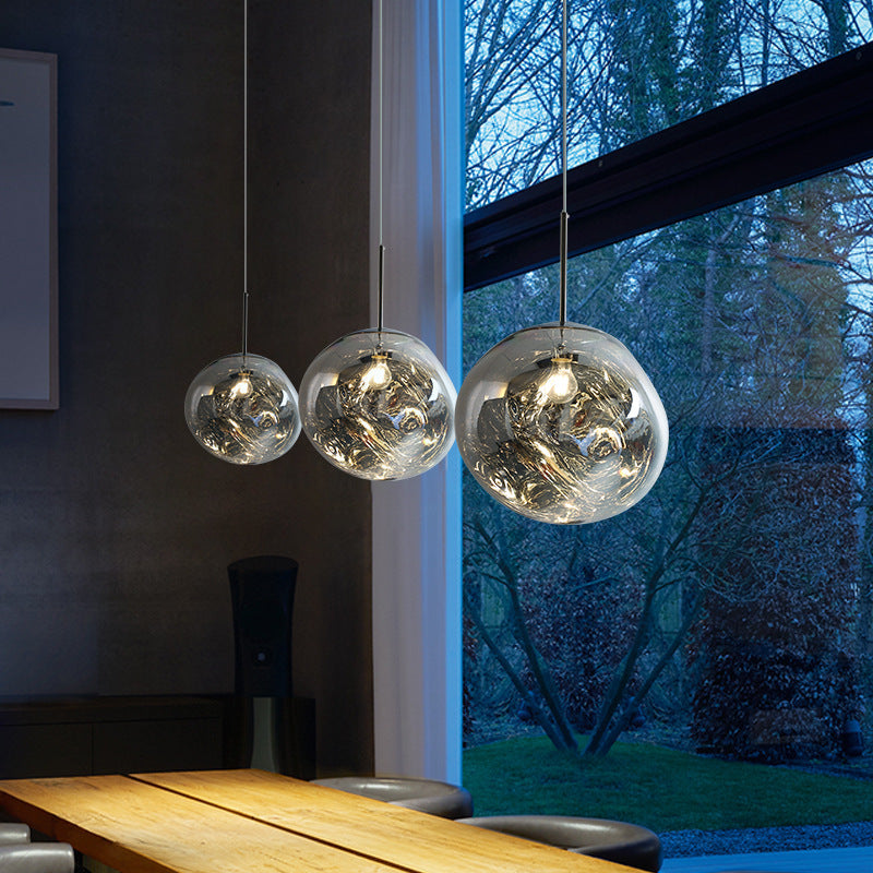 Nordic Creative Lava Chandelier LED Hanging Light