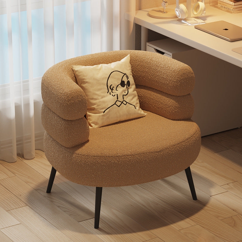 Nordic Velvet Single Sofa Chair