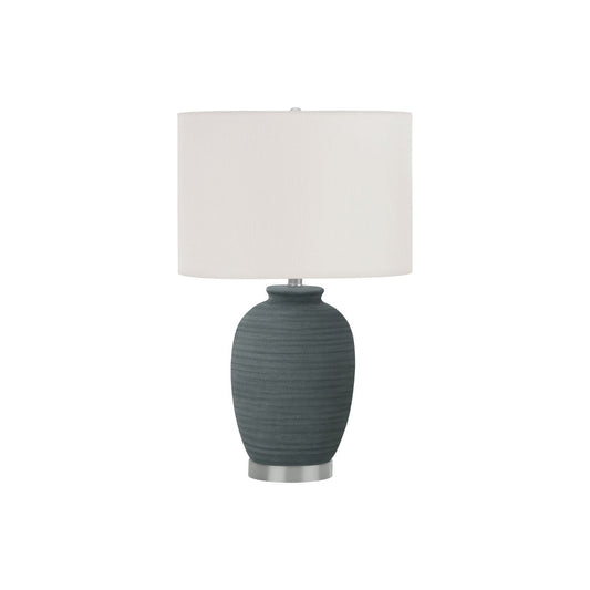 Lighting, Table Lamp, Ceramic, Contemporary - Blue