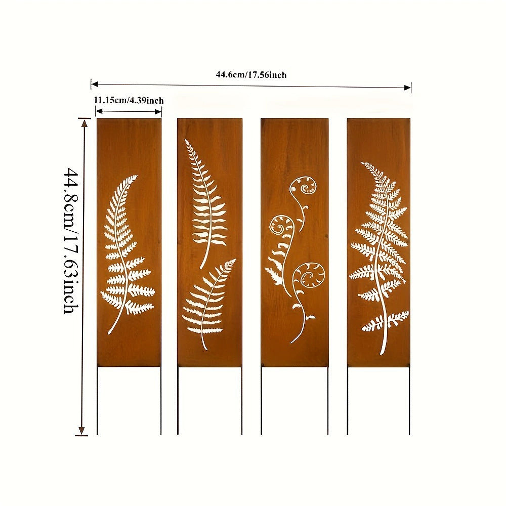 Hollow Fern Metal Garden Decoration