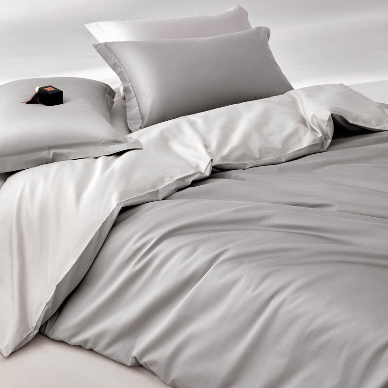 Luxury 60-count Satin Long-staple Cotton Bedding Set