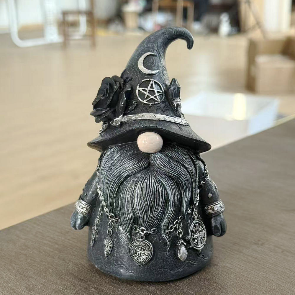 Tiny resin figurine of a dwarf