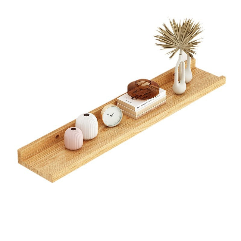 Nordic Solid Wood Wall Shelf