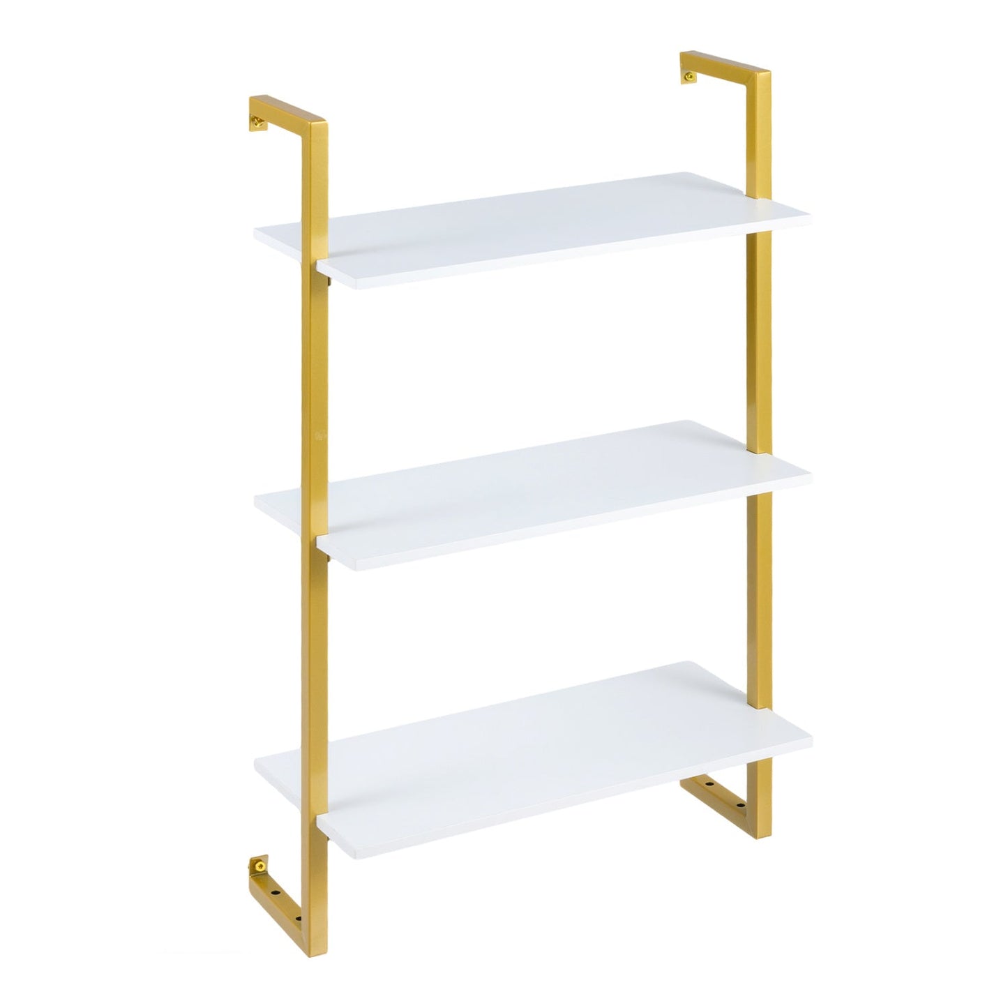 3-Tier Floating Modern Kitchen Shelf for Living Room Home Office and Bathroom